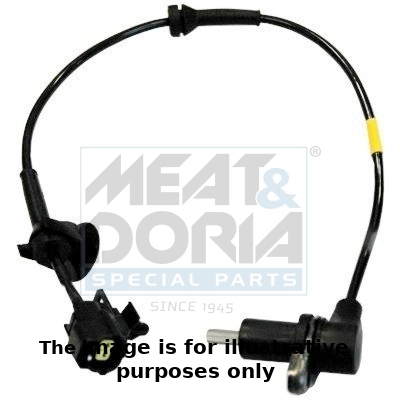 Sensor, wheel speed